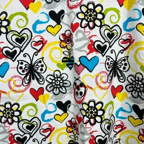 Super Cute Colorful MetroScrubs Size S - Picture 5 of 6